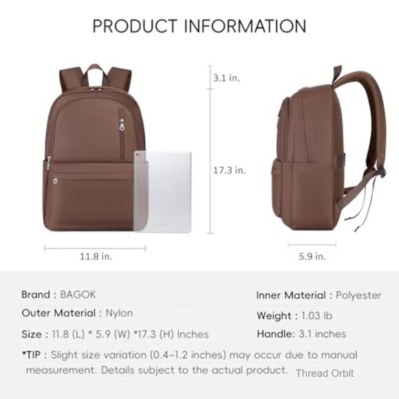 Lightweight Nylon Backpack Foldable Large Capacity School Travel Work